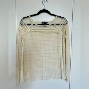 INC, light sweater, beige, XS.
